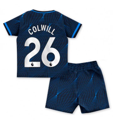 Chelsea Levi Colwill #26 Replika Babytøj Udebanesæt Børn 2023-24 Kortærmet (+ Korte bukser)